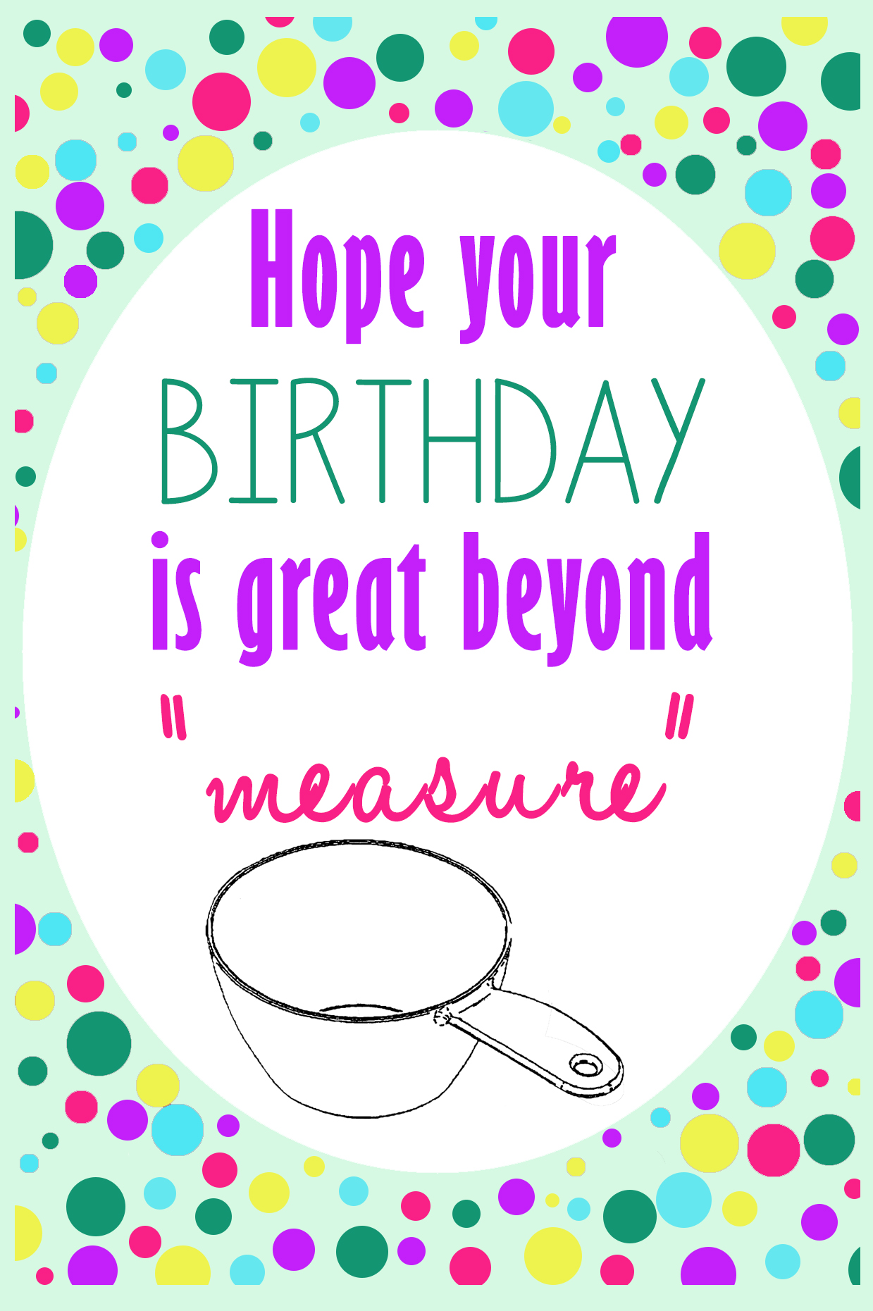 Birthday printable and gift idea - like mother like daughter