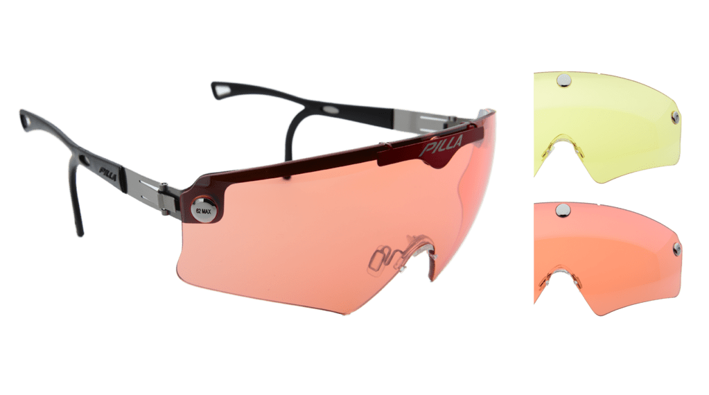 PILLA 2 Shooting Glasses LM Lenses