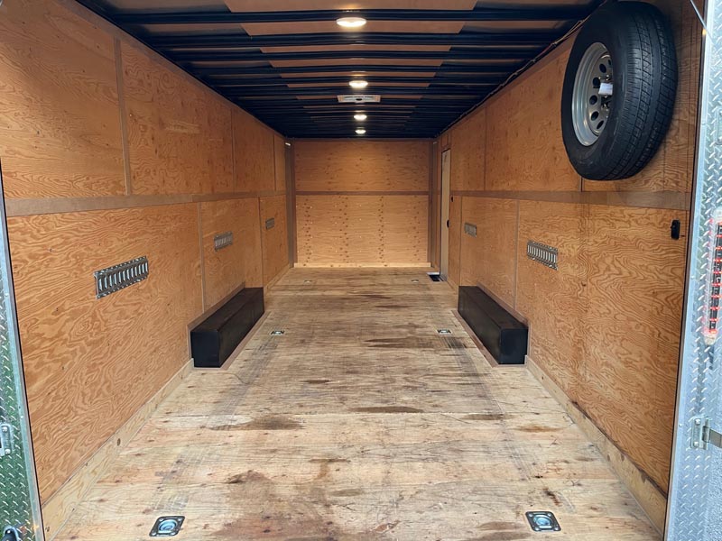 8by24 10K Enclosed Car Hauling Trailer LMTR