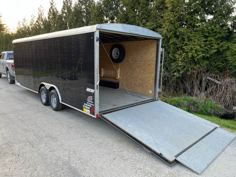 8by22 10K Enclosed Car Hauling Trailer LMTR