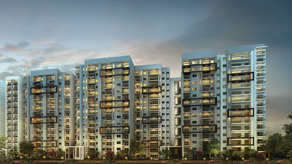 L&T Raintree Boulevard in Hebbal Olivia at L&T Raintree