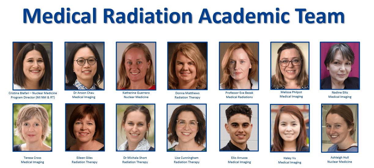 Course Program information for industry partners Medical Radiation