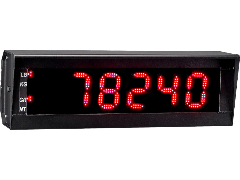 Large Digit Scoreboards for Scales and Weighing Systems