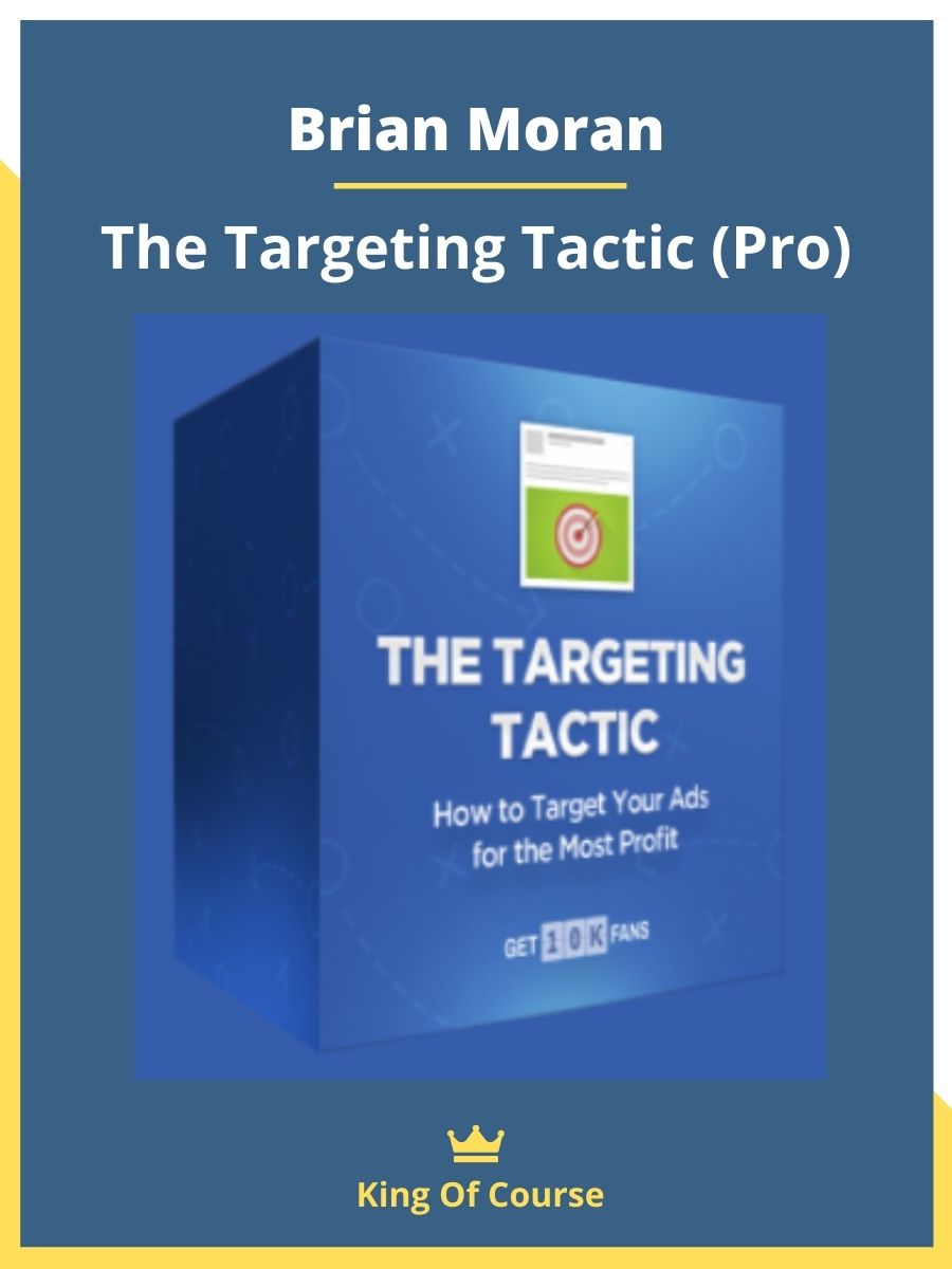 Brian Moran The Targeting Tactic (Pro) LOADCOURSE Best Discount