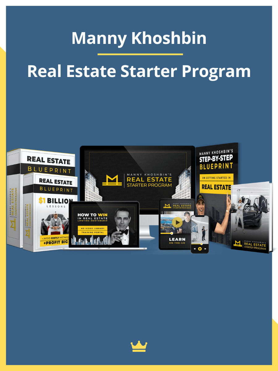 Manny Khoshbin Real Estate Starter Program LOADCOURSE Best