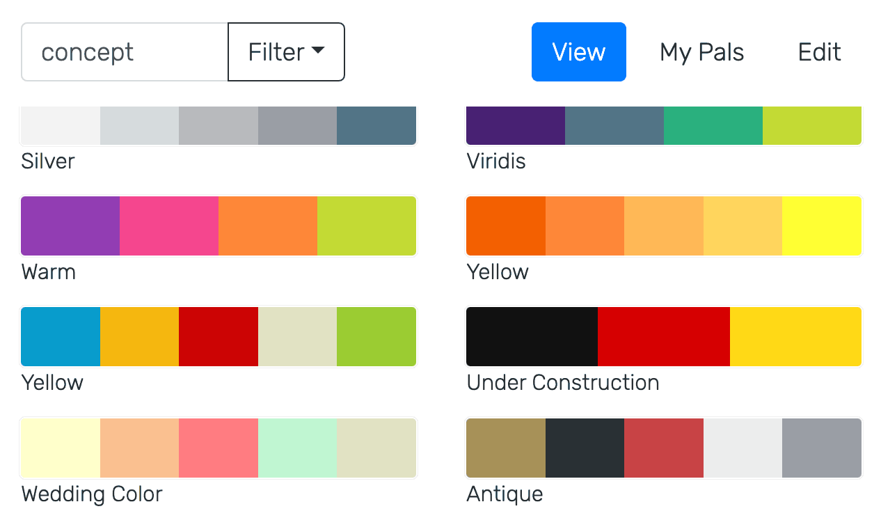 Winnie the Pooh » Beautiful Color Palettes for Your Next Design · Loading.io