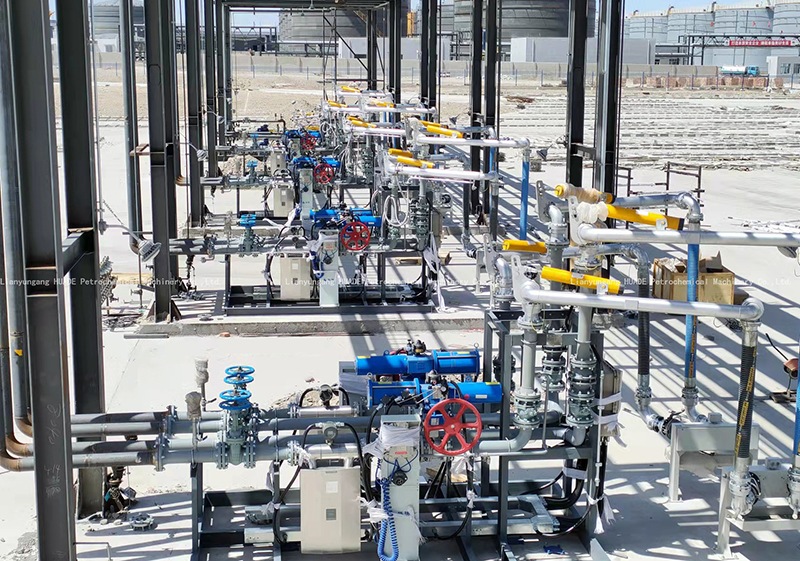 Bottom Loading Skid Manufacturer HUADE