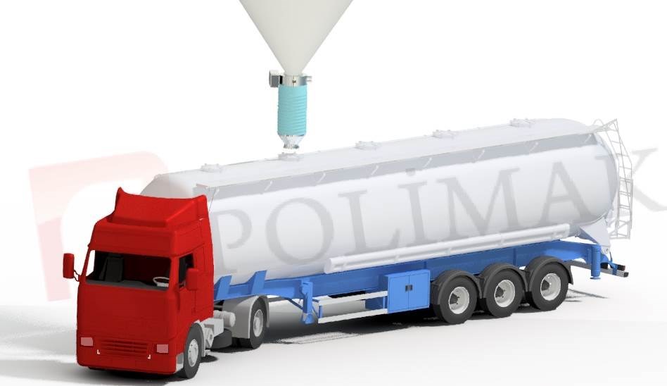 Telescopic Tanker Loading Chutes Loading Bellows Telescopic Chutes