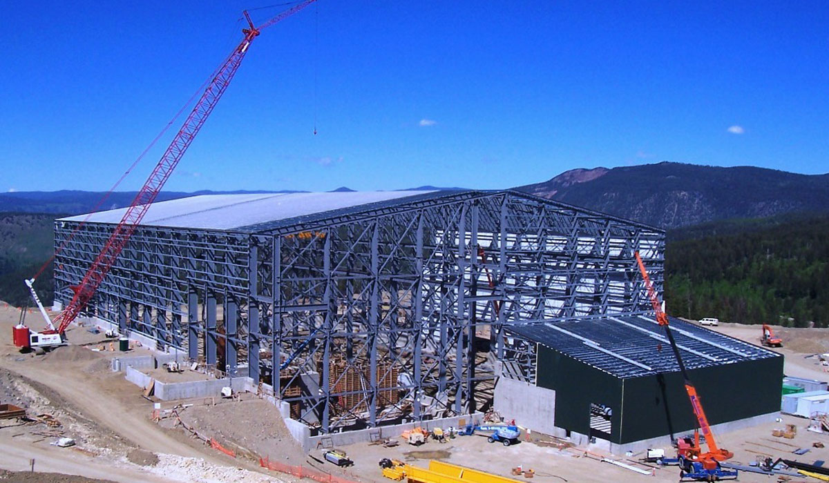 My CMS Mining Projects Copper Mountain Mine Concentrator Building