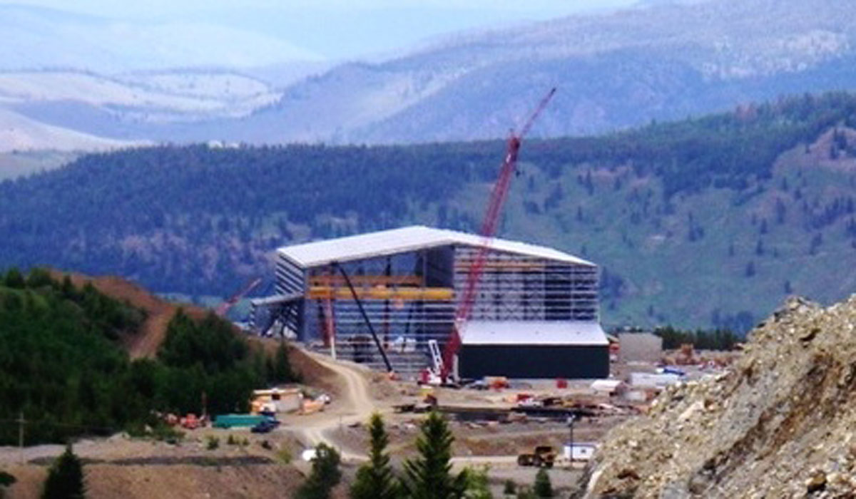 My CMS Mining Projects Copper Mountain Mine Concentrator Building