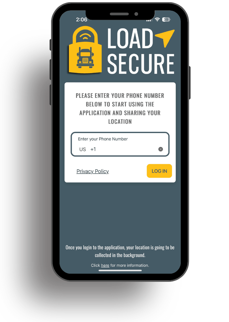 Driver Tracking App Load Secure Systems
