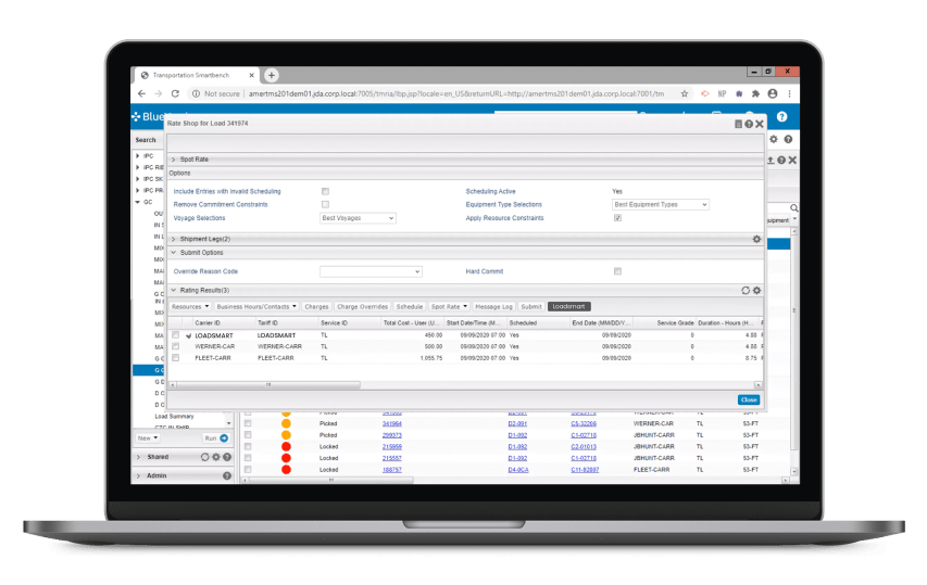 Loadsmart Logistics Partners Blue Yonder