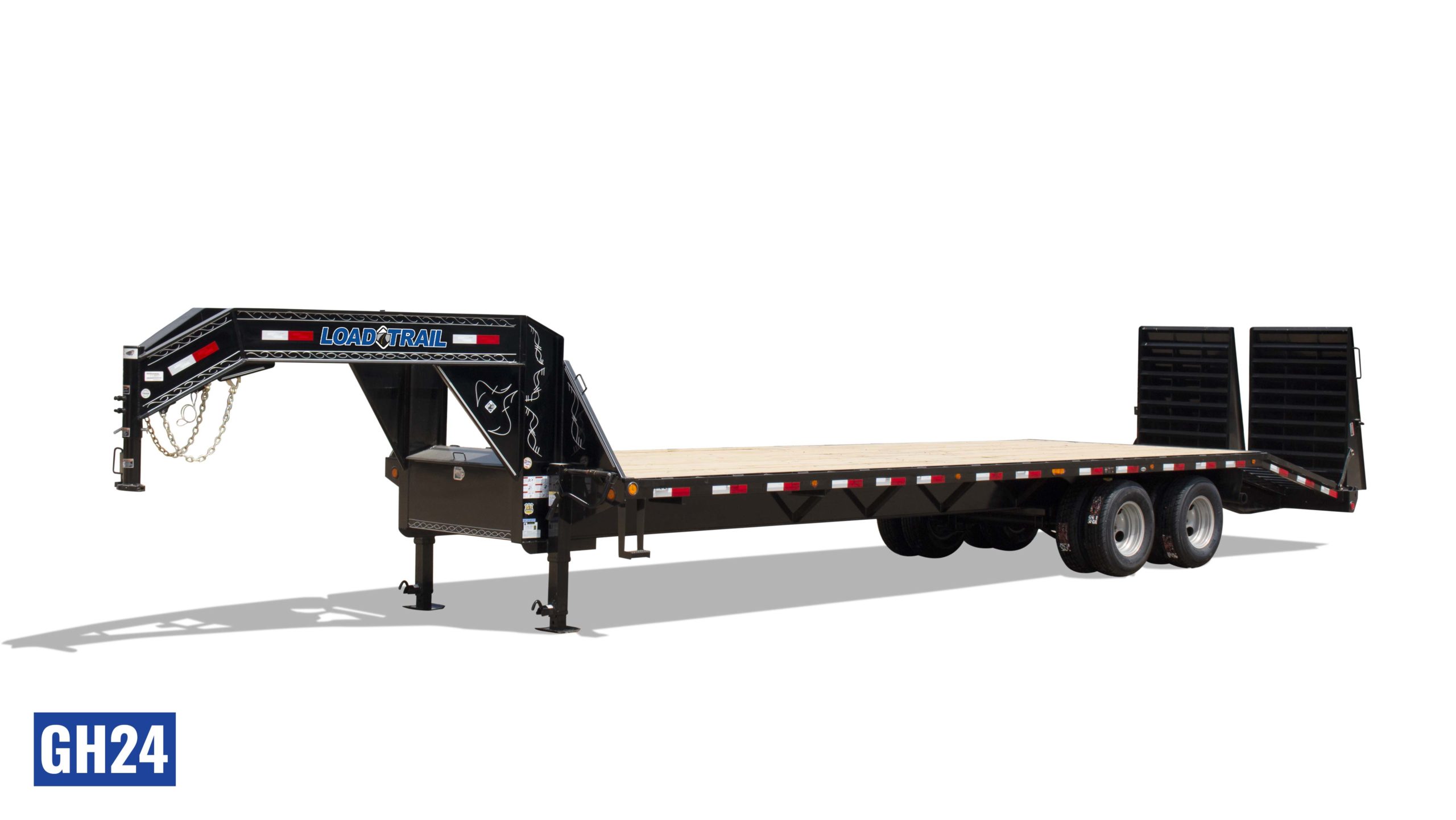 GH HeavyDuty Gooseneck w/Duals Load Trail