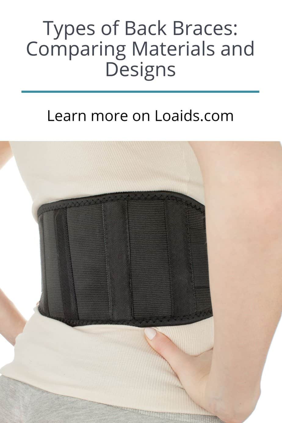 9 Types Of Back Braces Comparing Materials And Designs