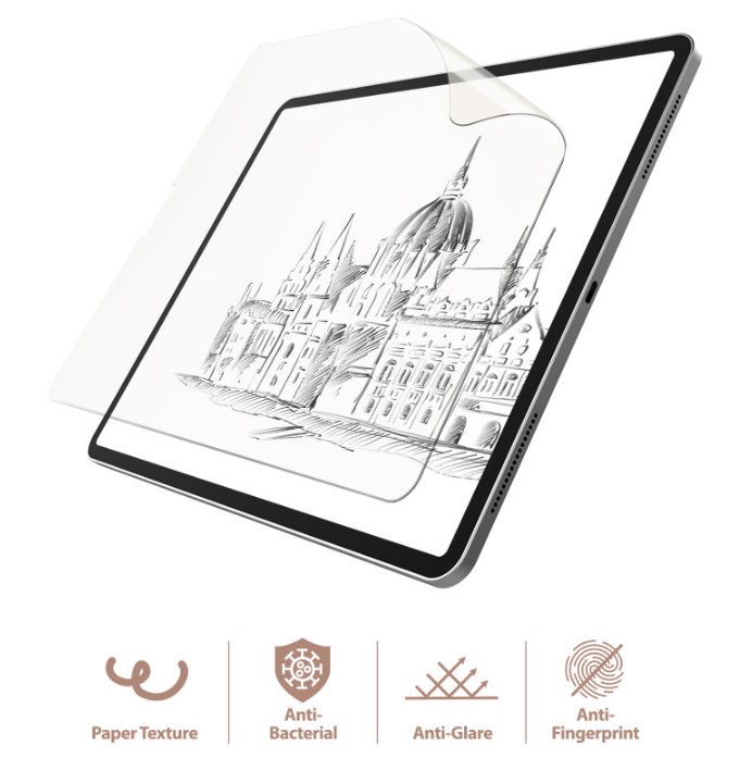 Sview Paper Texture AntiBacterial Screen Protector for iPad Pro 12.9