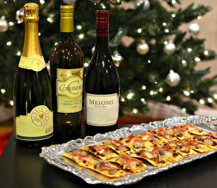 Holiday Appetizers and Wine Tasting