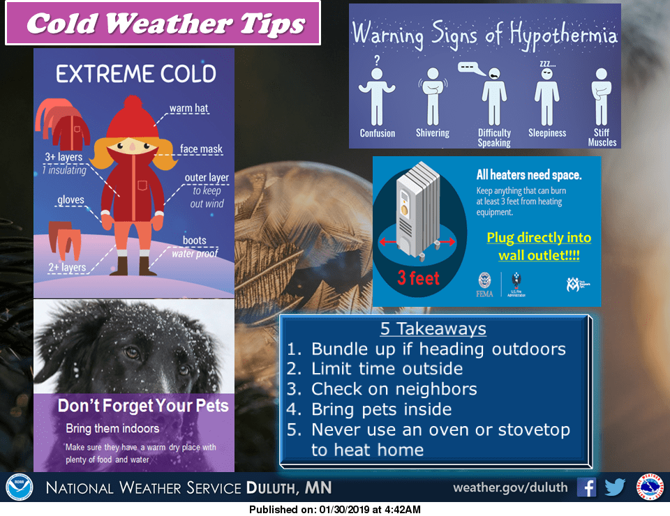 Cold weather safety tips Boreal Community Media