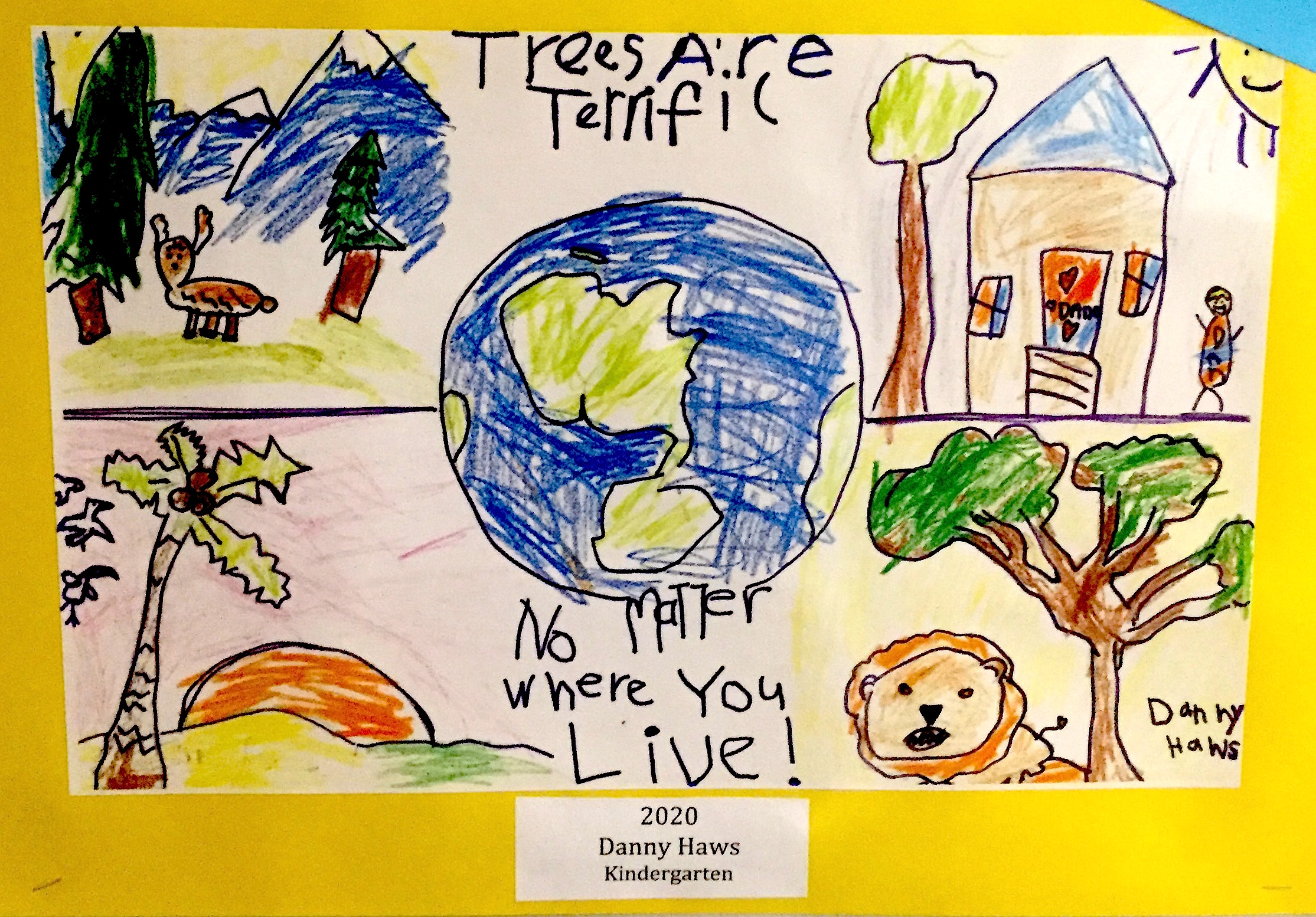 Riverside students claim top spots in Arbor Day poster contest West