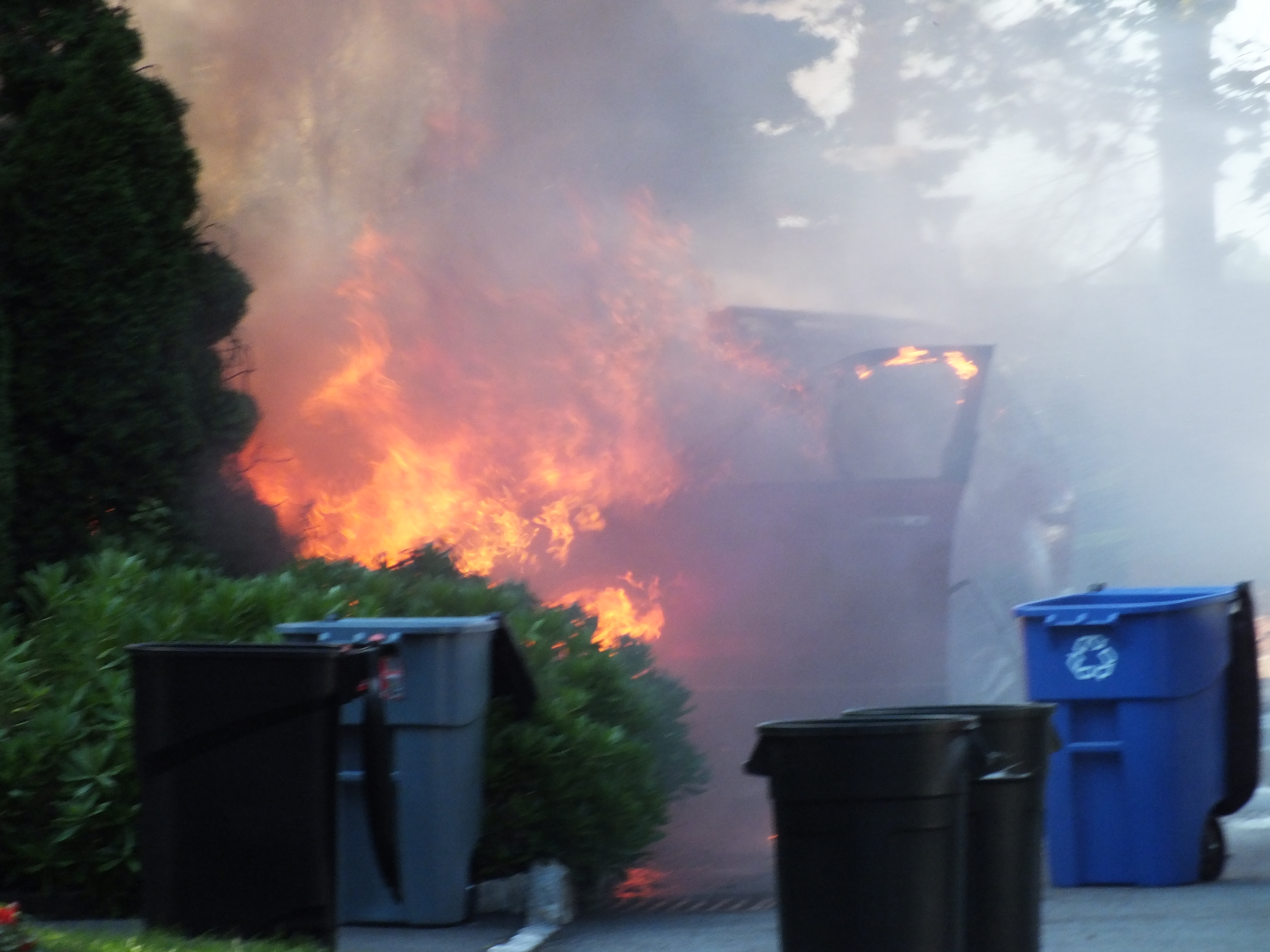 Morning car fire in Indian Rock Glen Rock News Today