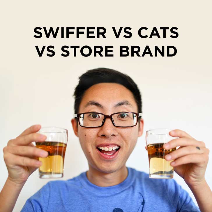 Swiffer Vs Cats Vs Store Brand!
