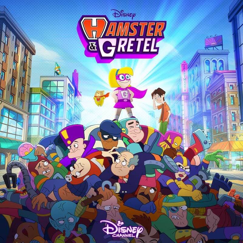 Disney Channel's New Superhero Comedy Series Hamster & Gretel Local