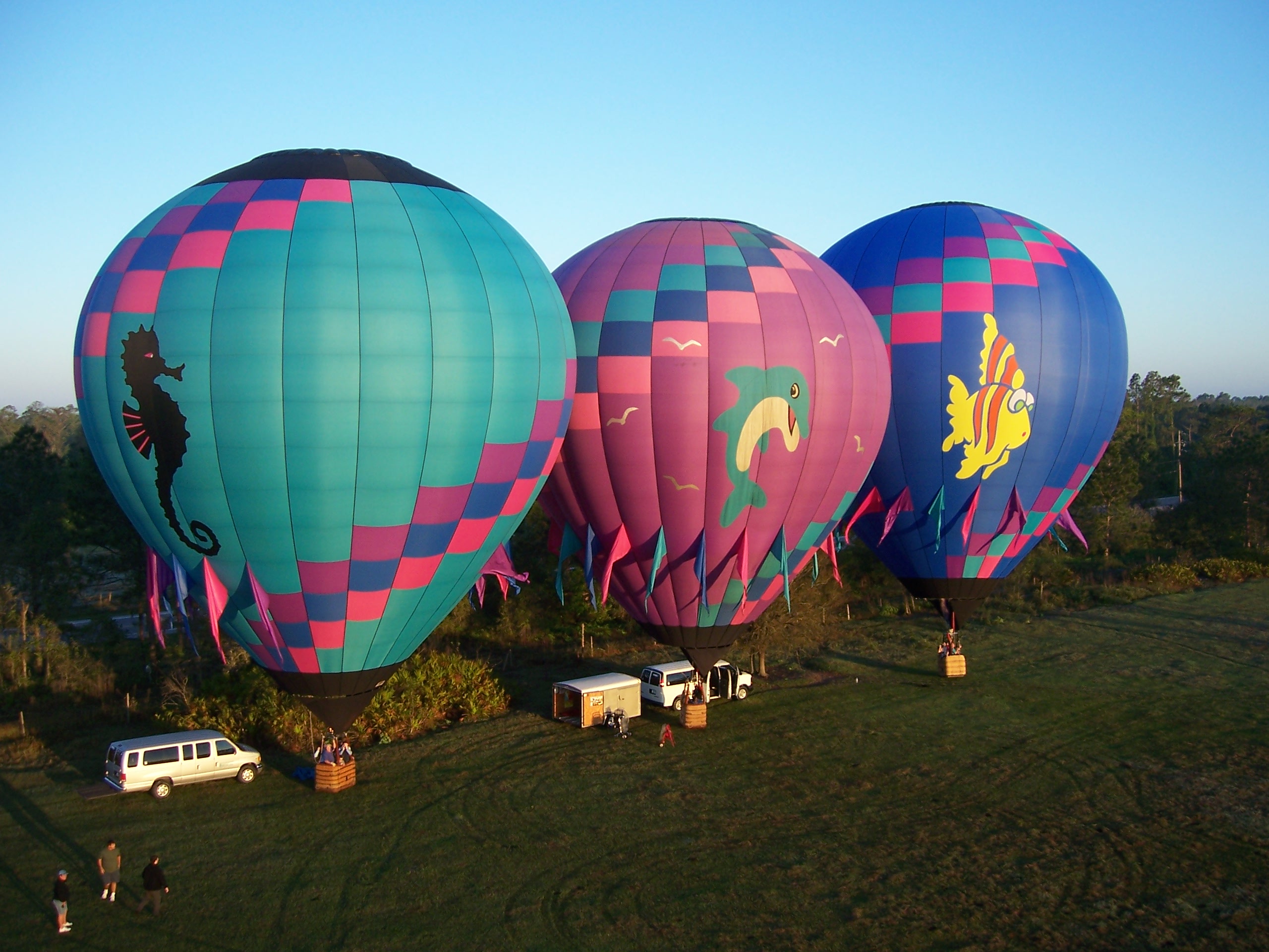 Kissimmee, FLORIDA local attractions. Hot Air Balloon Rides in Orlando