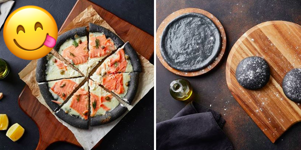 This Pizzeria Is The First In Bahrain To Make Charcoal Activated Pizza And They Deliver Local