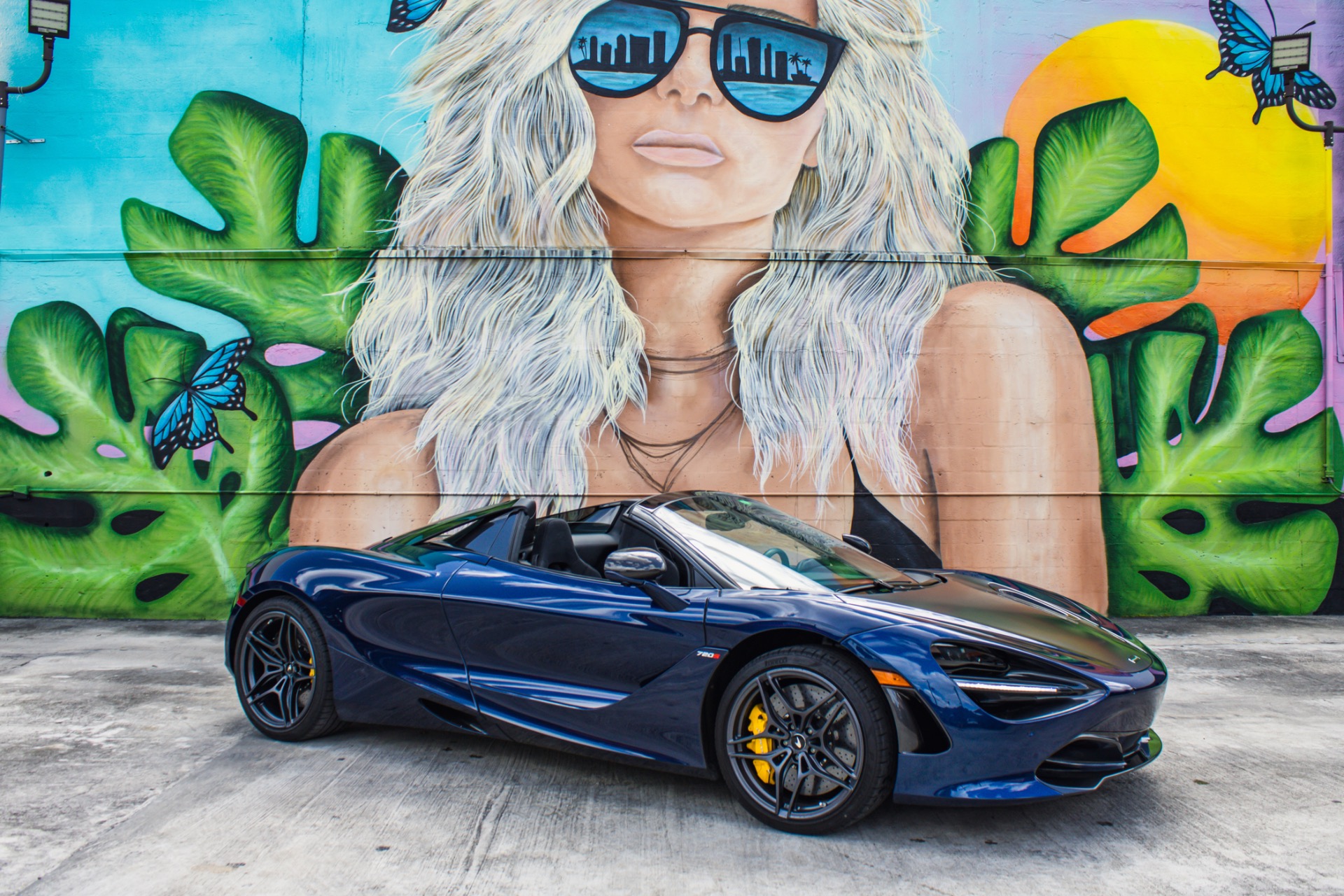 McLaren 720S Spider, Luxury Car Rental, Miami Beach Localbird.