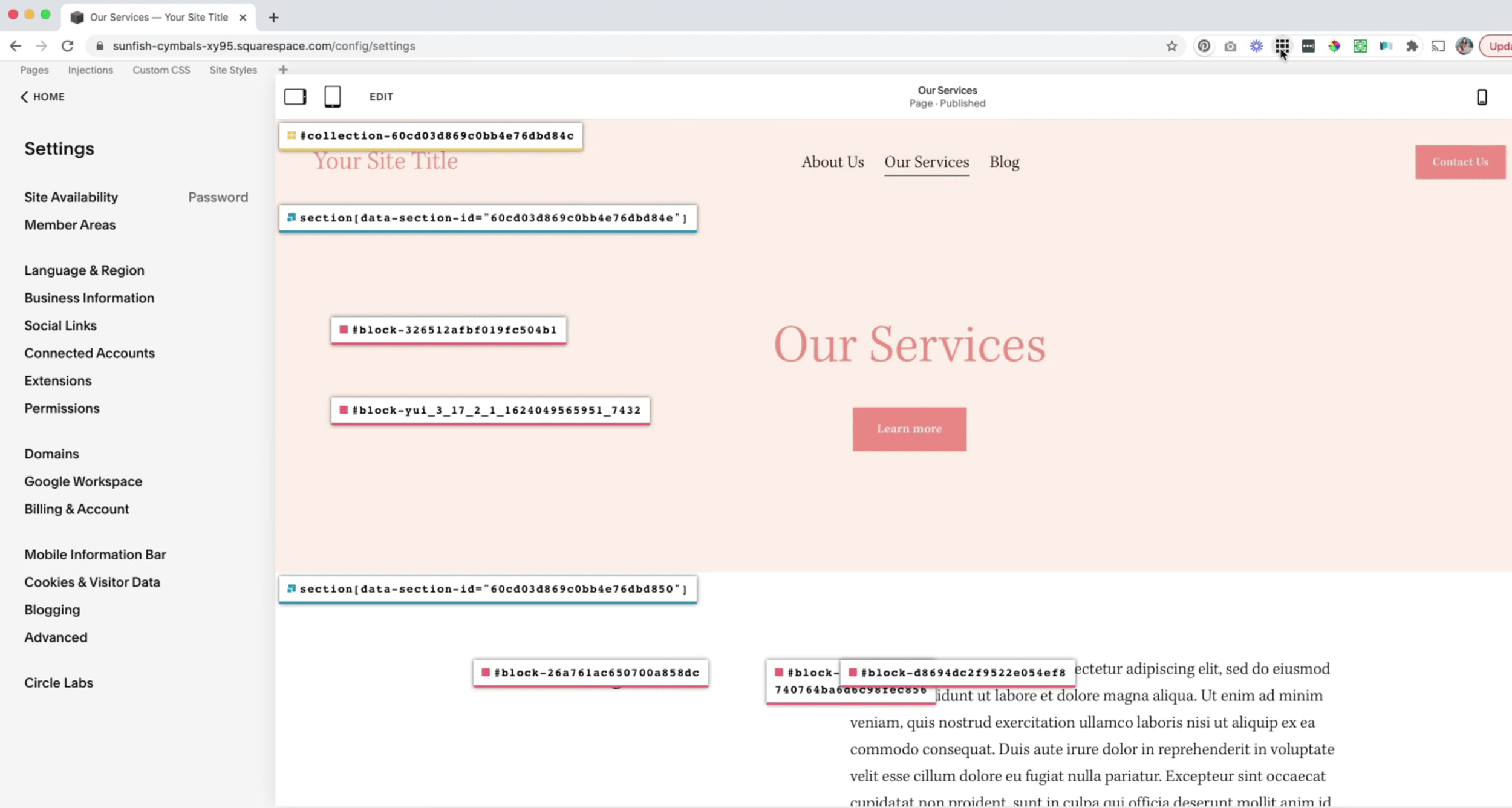 How to Create Anchor Links in Squarespace (With & Without Code) Local
