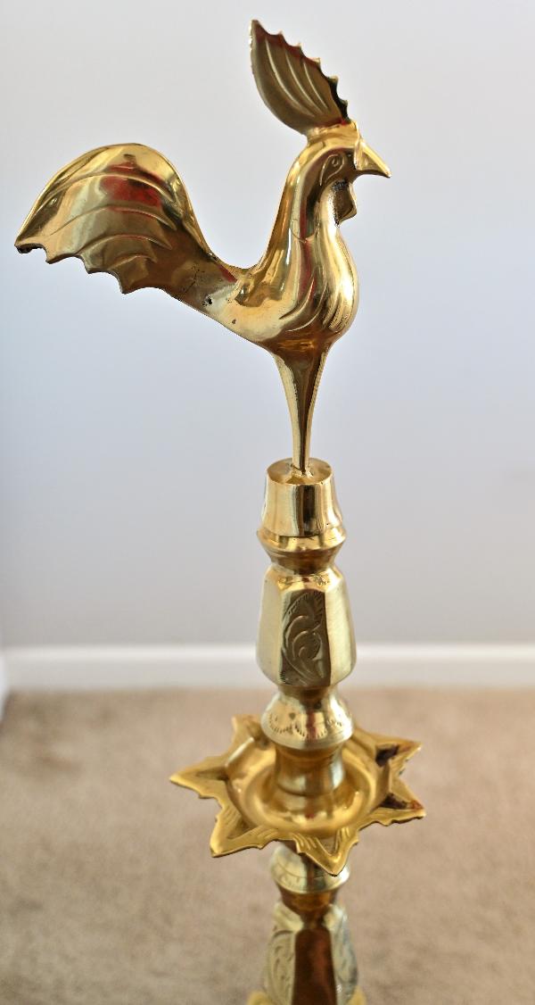 Brass Oil lamp ( From Srilanka )