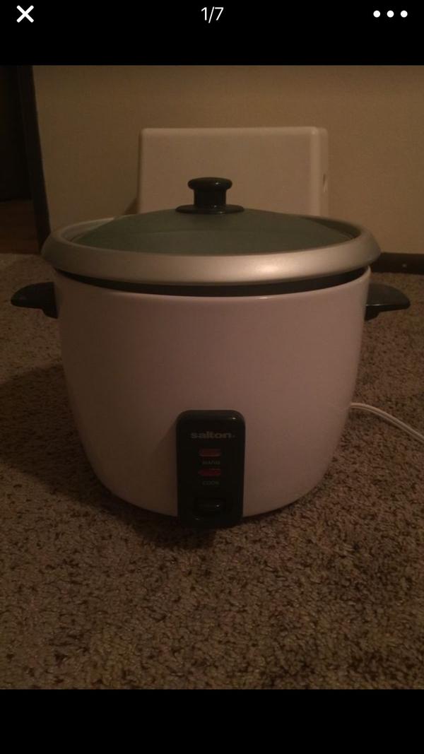 Salton Rice cooker like new
