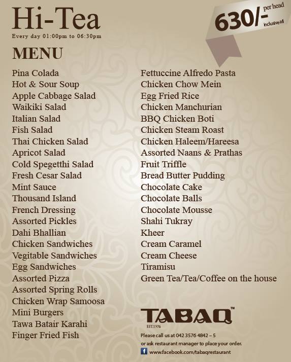 List of Exotic But Reasonable Hi Tea Places in The City