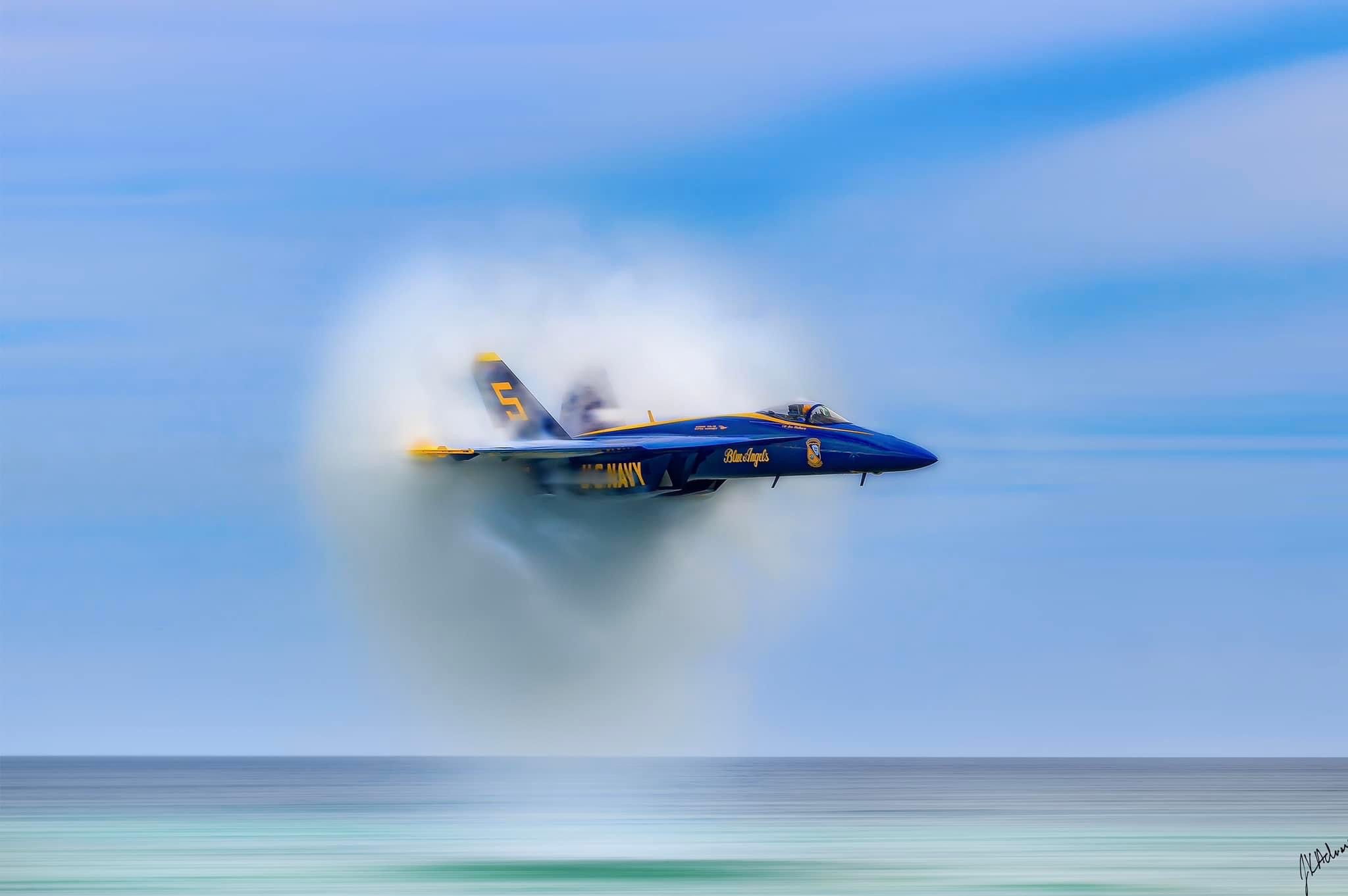 Blue Angels Fly Over Downtown Today Local Pulse