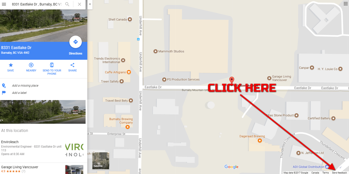 Wrong location of an address in Maps Local Search Forum