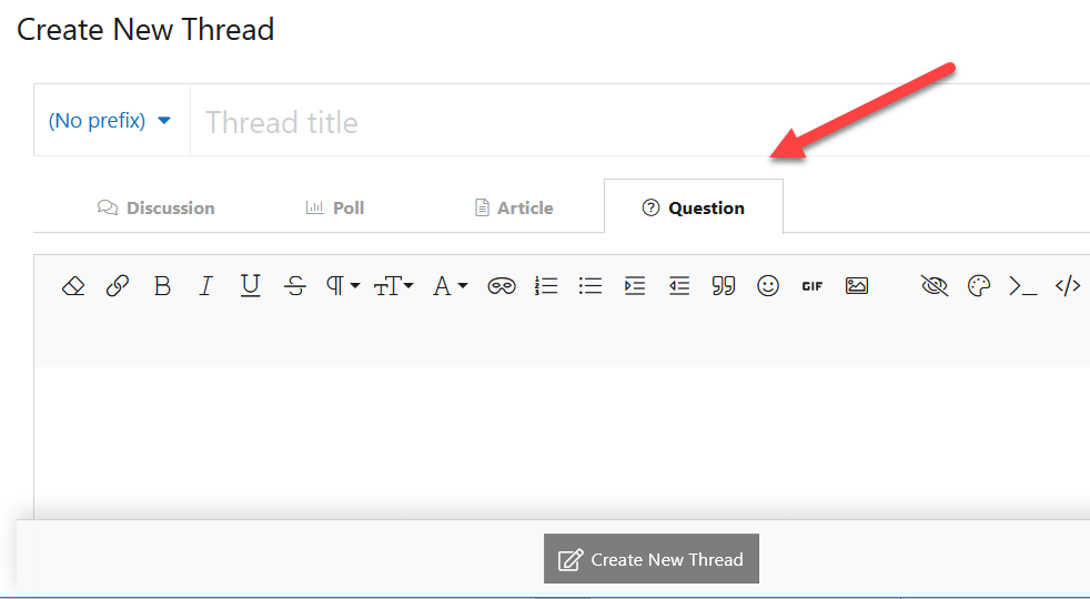 How to create a new question and answer thread How To Guides Local