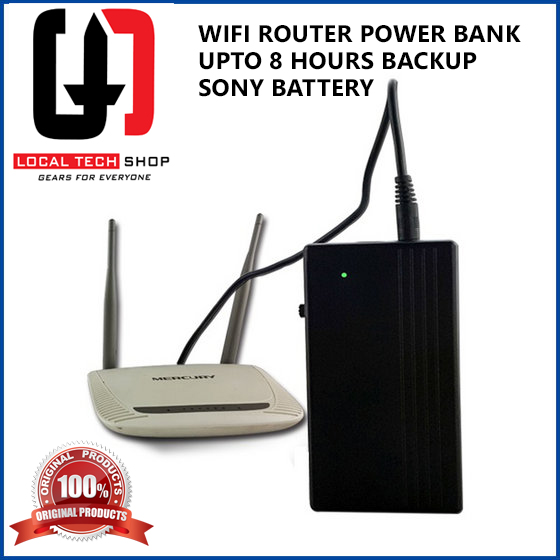 WiFi Router Power Bank 46 Hours Battery Backup Local TECH