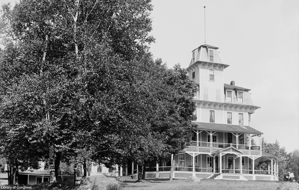 Hotel Algonquin Historic Saranac Lake LocalWiki