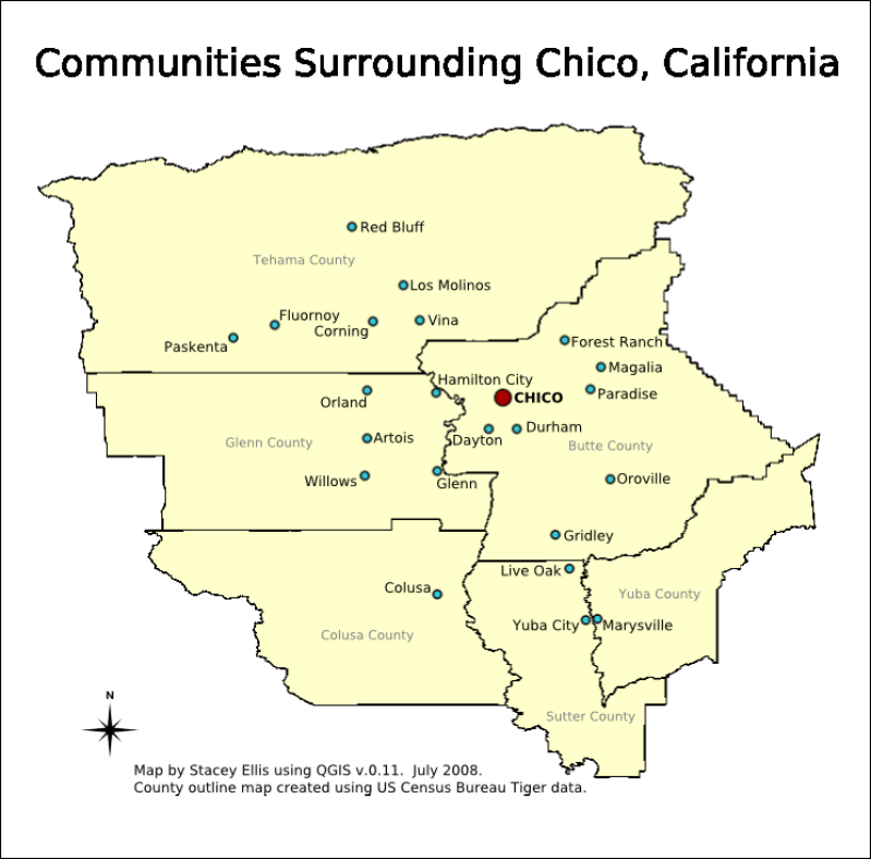 Surrounding Communities Chico LocalWiki