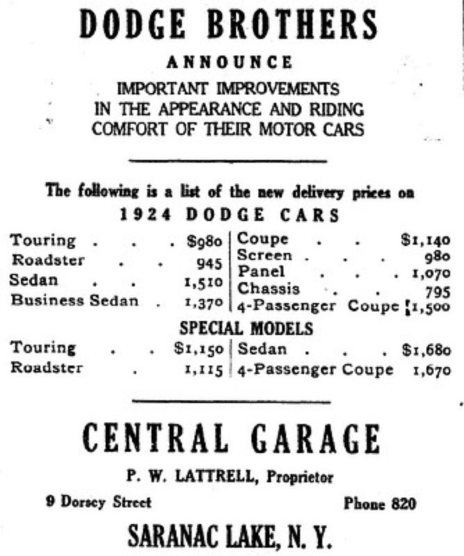 Central Garage Historic Saranac Lake LocalWiki