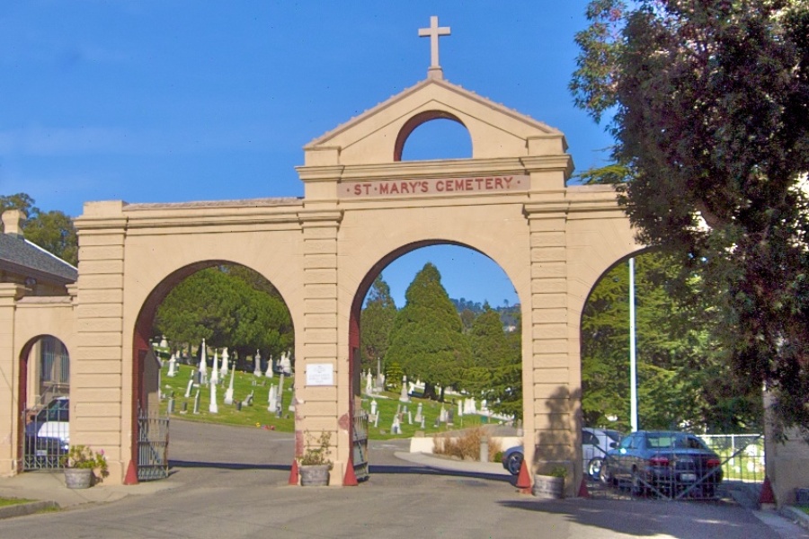 Saint Mary's Cemetery Oakland LocalWiki