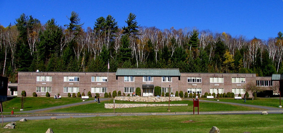 New Saranac Lake High School Historic Saranac Lake LocalWiki