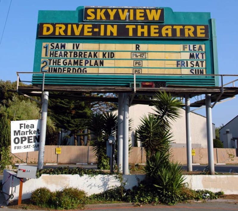 Skyview Drivein Theatre Santa Cruz LocalWiki