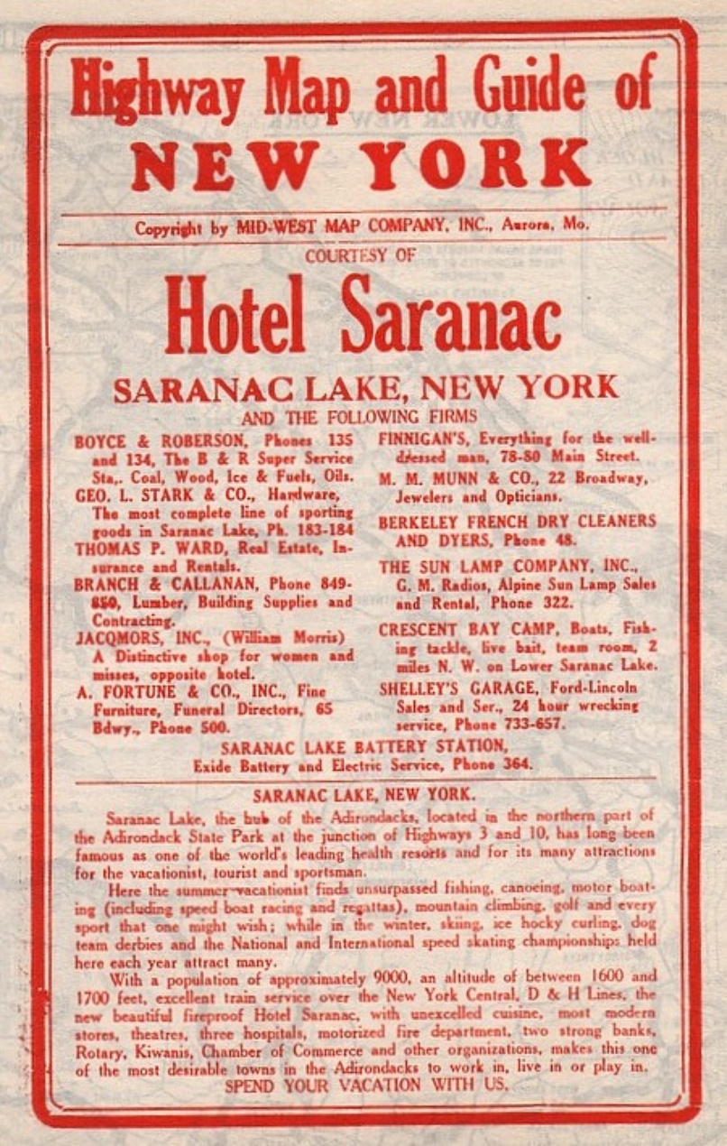 Hotel Saranac Historic Saranac Lake LocalWiki