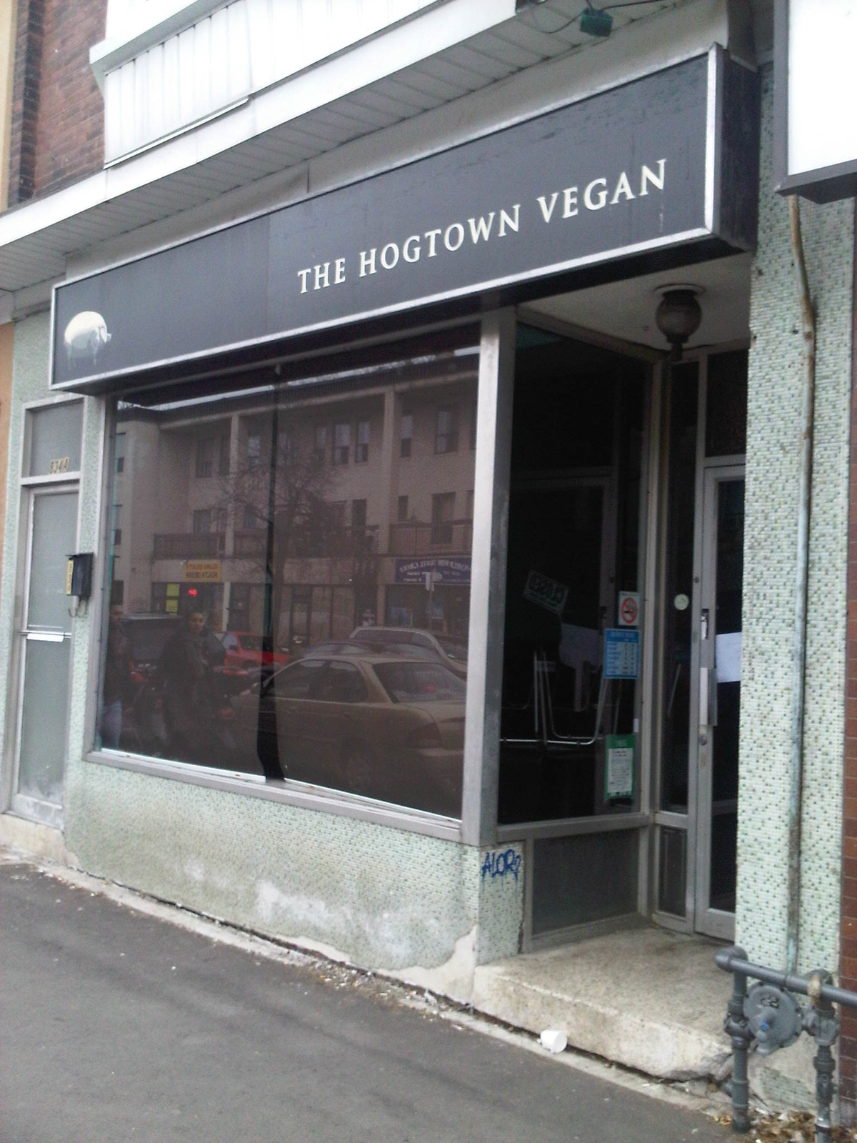 Information about "The Hogtown Vegan restaurant in