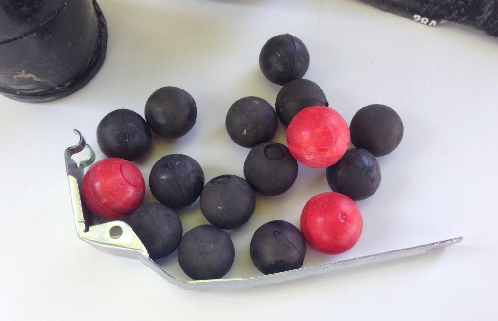 Information about "rubber bullets.jpg" on police tactics Saint Louis