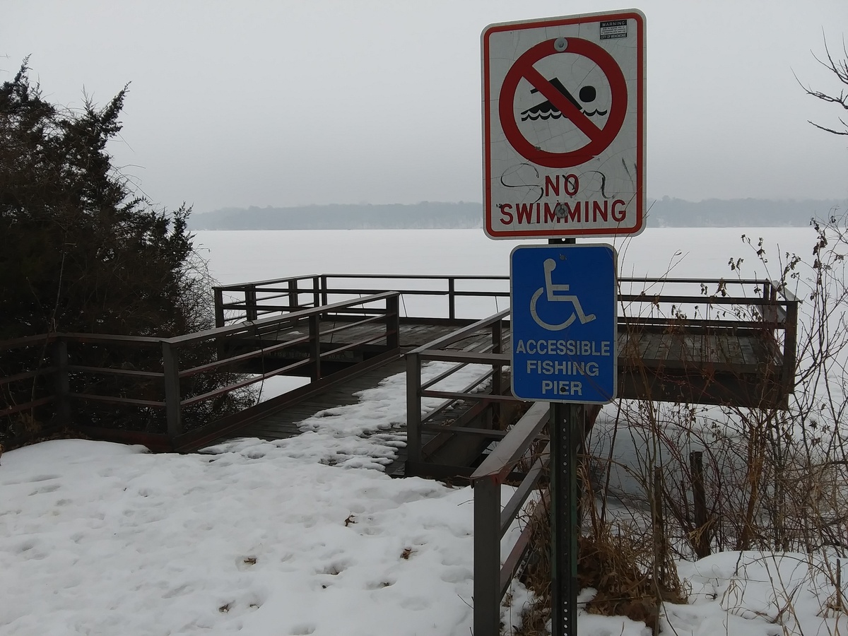 Information about "Fishing Pier on Lake Menomin.jpg" on lakeside park