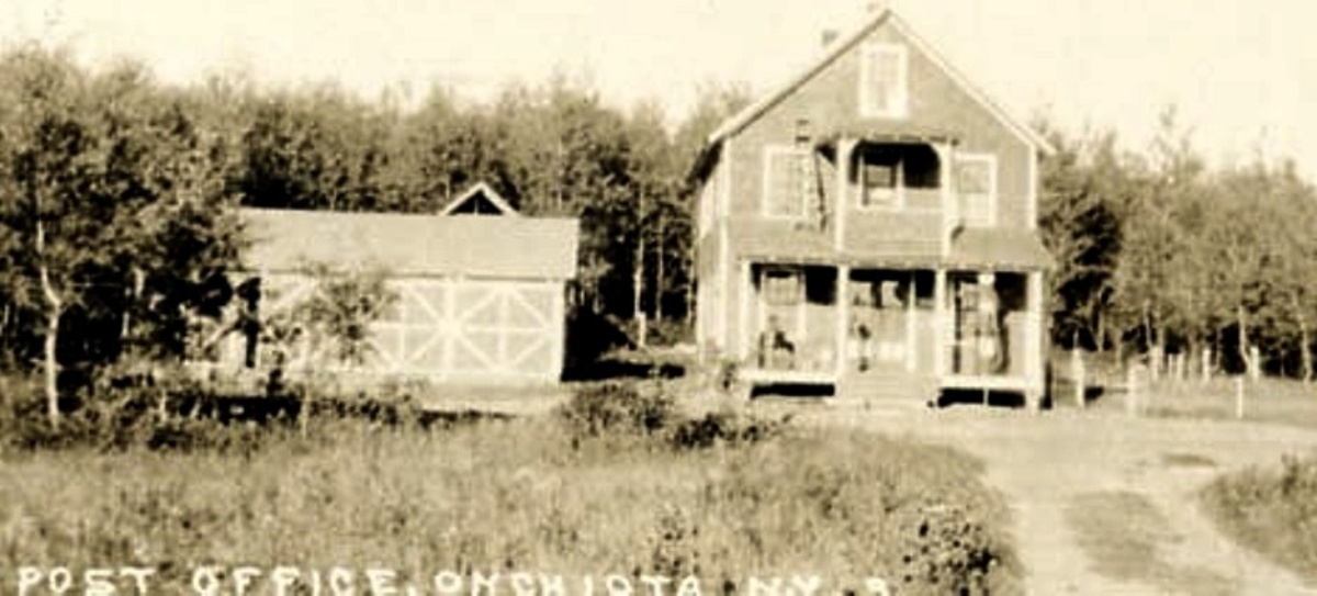 Onchiota Post Office Historic Saranac Lake LocalWiki