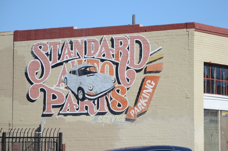 Standard Auto Parts mural Oakland LocalWiki