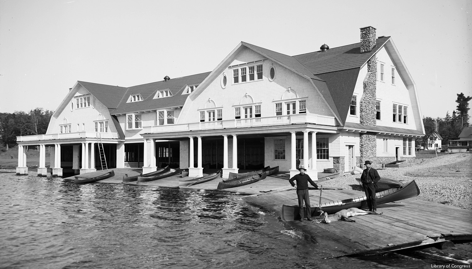 Information about "Paul Smiths Hotel boat house 1905.jpg" on paul