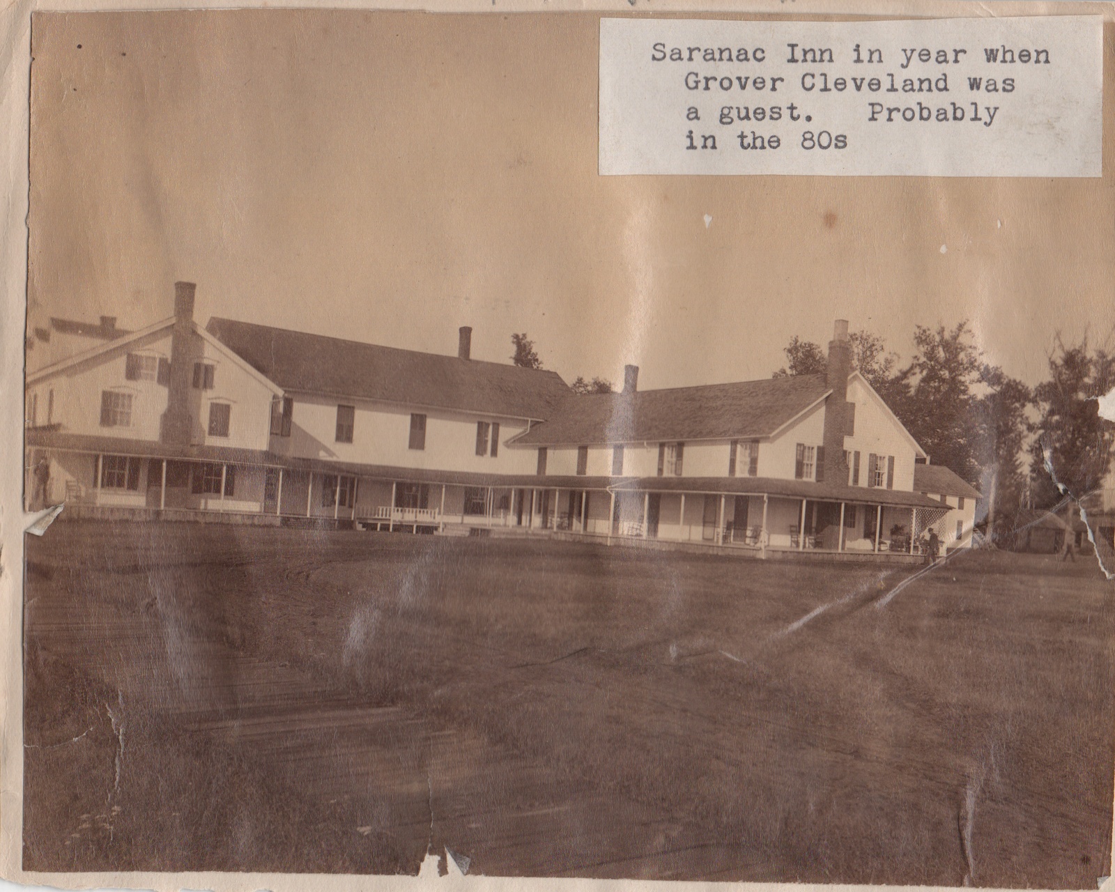 Information about "Saranac Inn when Cleveland was a guest .tiff" on